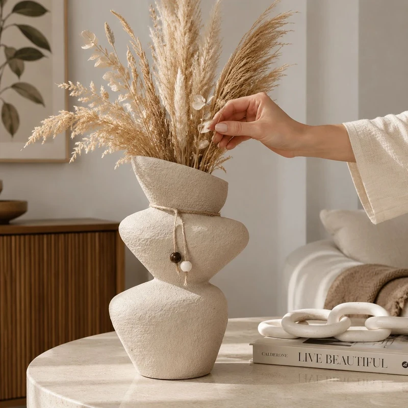 6ebf276779910a68b7f631b8bf976b55a381fa9c_1778486109 گلدان دکوری مدل H & M - Image 1